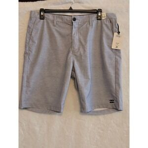 Billabong Submersibles Hybrid Shorts Mens 38 Grey Daily Texture M208NBTM NWT